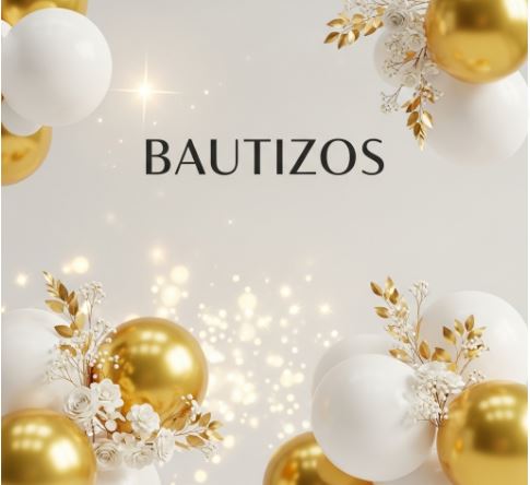 Invitación de Bautizo Delicado