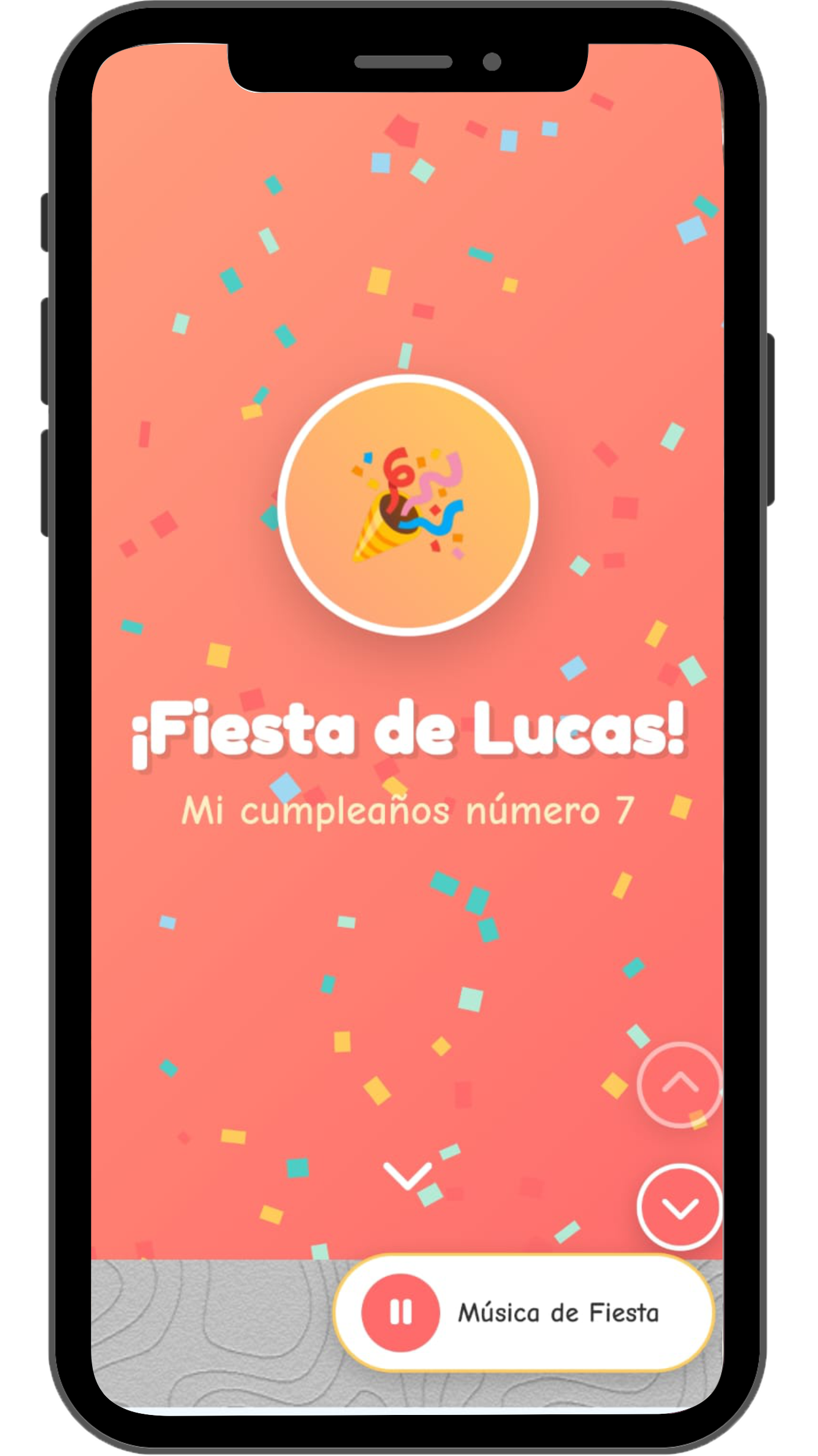 Invitación de Cumpleaños Infantil 