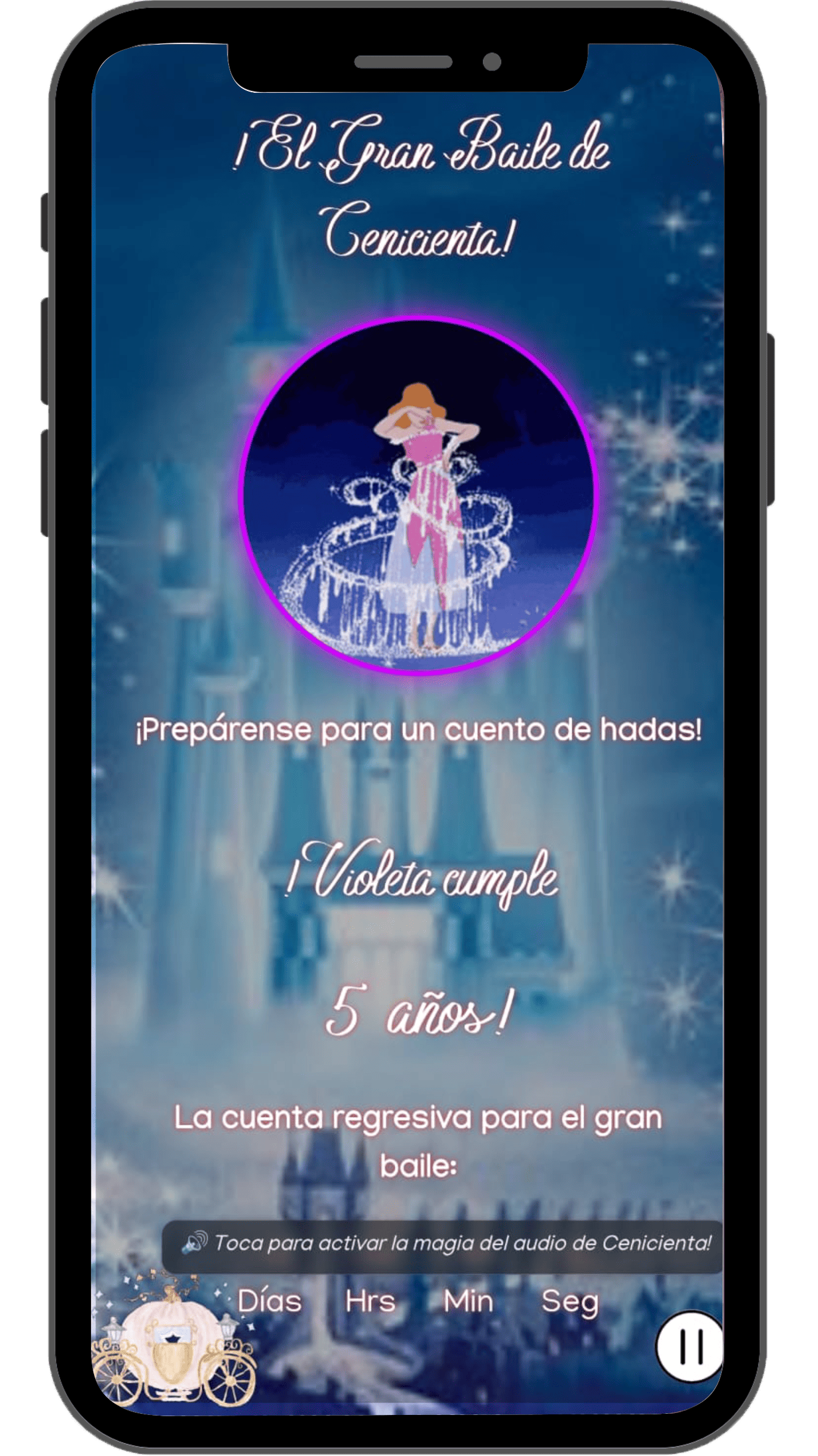 Invitación de Cumpleaños Adulto 